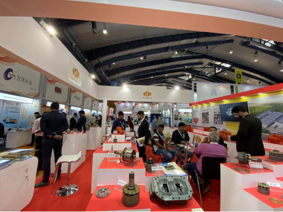 赛克思液压闪耀印度国际工程机械展